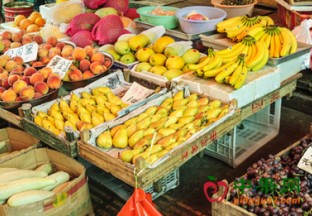 安徽宣城：热带水果销售正旺 ()