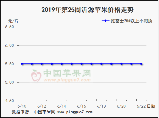 2019年第25周苹果行情分析预测507