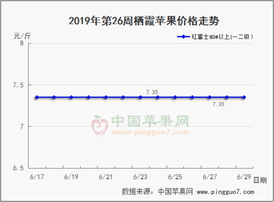 2019年第26周蘋果行情分析預測409