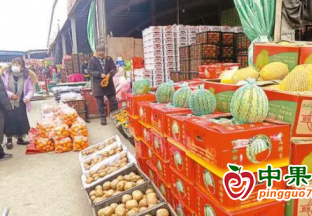 水果市场开启春节旺销模式 ()