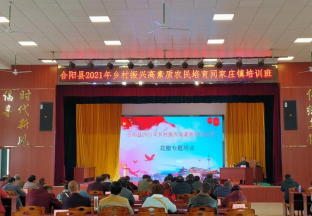 陕西合阳召开花椒种植管理专题讲座 ()
